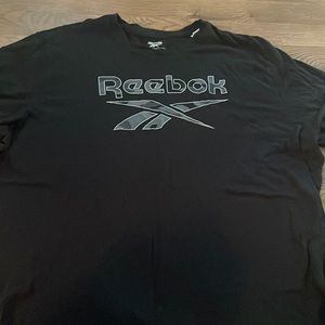 Mens black Reebok T-shirt .